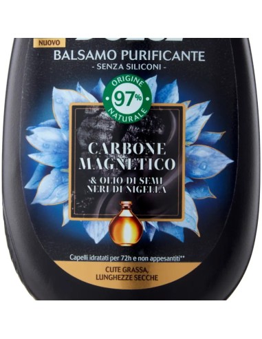 Ultra Dolce Balsamo 200ml - Carbone Magnetico - Cute Grassa Lunghezze Secche